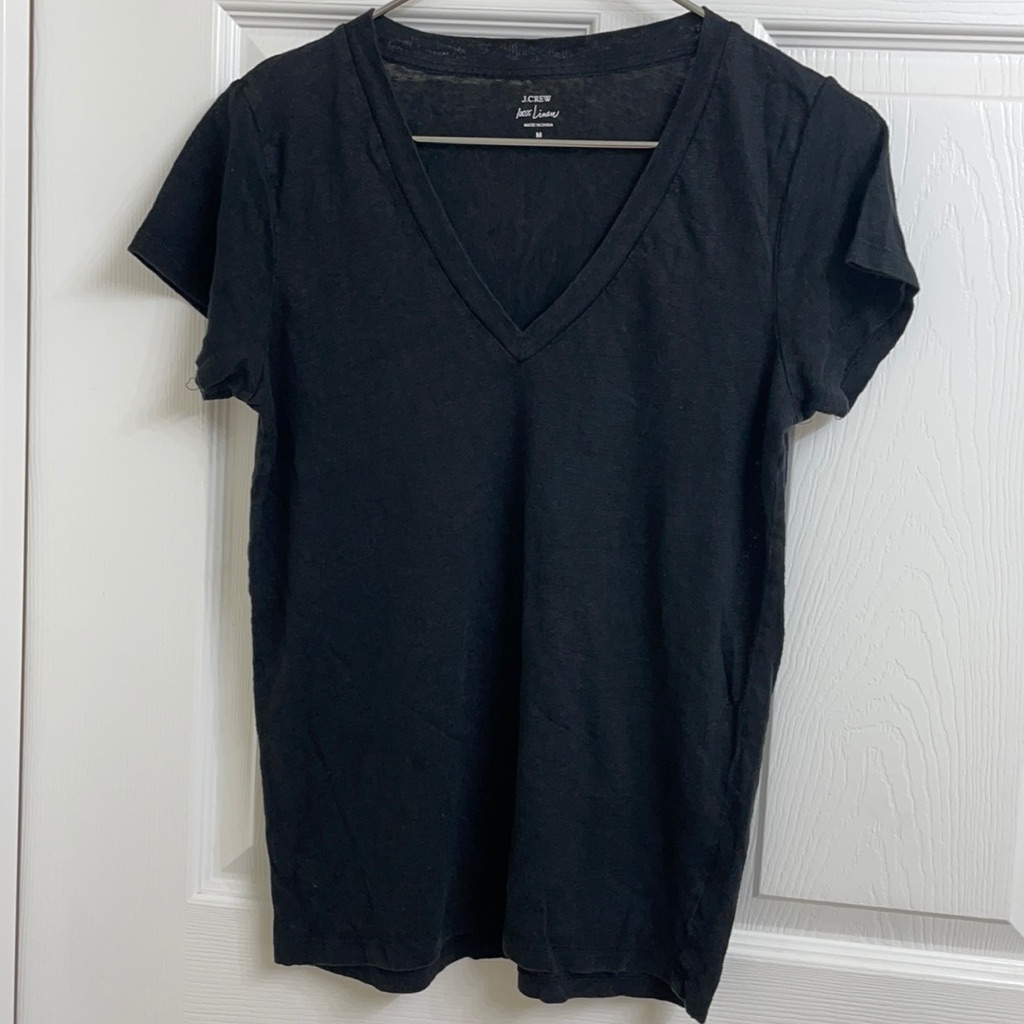 Jcrew Basic V Neck Tee